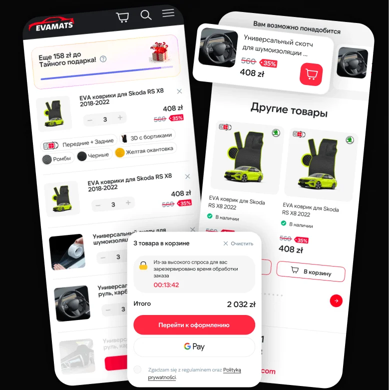Skalowalny system projektowania w programie Figma — EVAMATS by DigiWay