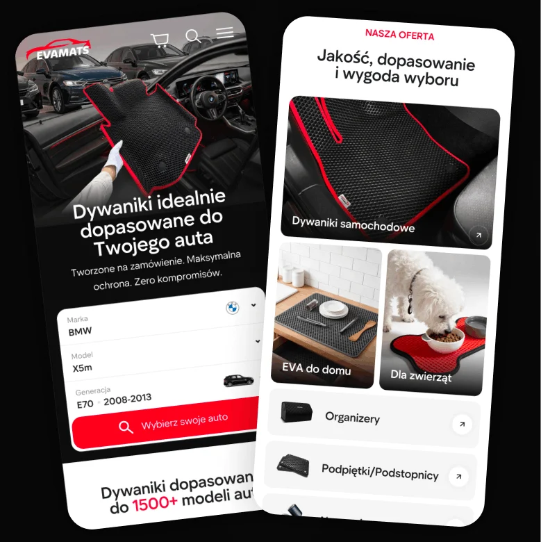 Analityczny redesign UI i migracja motywu — EVAMATS by DigiWay